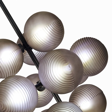 Люстра подвесная ST-Luce Черный/Дымчатый G9 13*5W SL1184.403.13 - фото