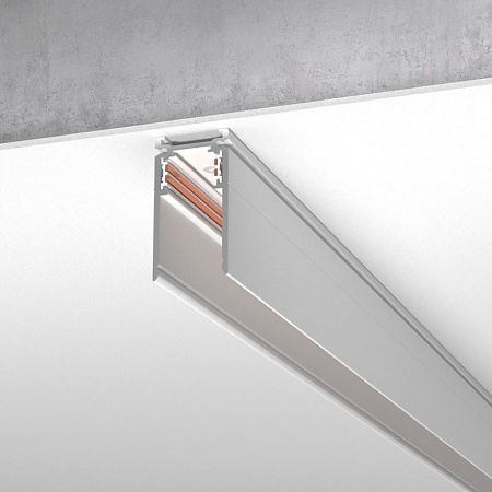 Шинопровод накладной белый 2 м Slim Magnetic 85084/00 - фото
