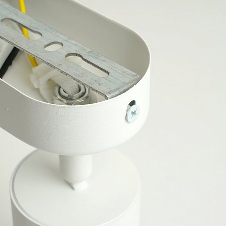 Светильник Feron  ML1862 ZEN настенно-потолочный под лампу GU10, белый, хром - фото