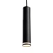 Светильник потолочный Feron ML1708 Barrel LUNA на подвесе  MR16 35W 230V, черный 55*280 - фото