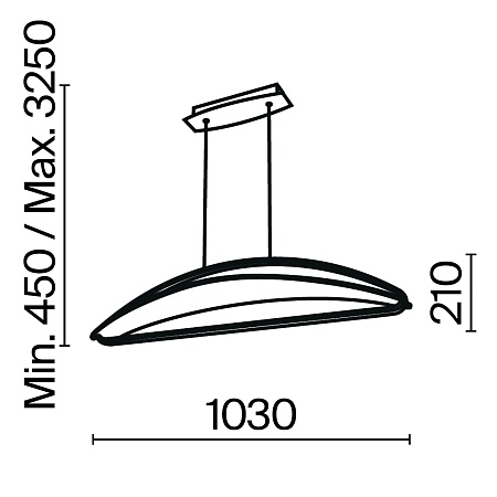 Подвесной светильник Maytoni Breeze MOD281PL-L34BS3K - фото
