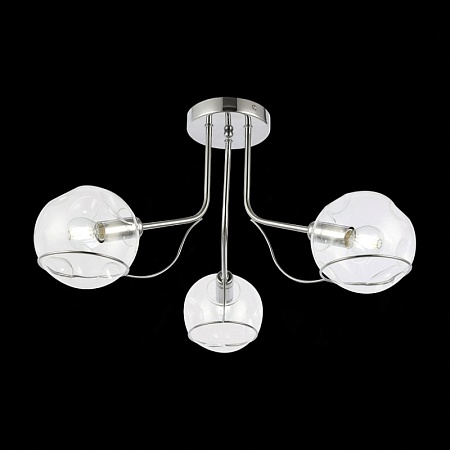 Светильник потолочный Хром/Прозрачный E14 3*40W SLE102502-03 - фото