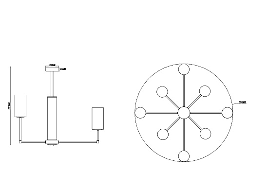 Люстра Freya Agnes FR5184PL-08BS - фото