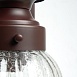 Светильник садово-парковый Feron PL540 на стену вниз 60W E27 230V, коричневый - фото