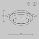 Встраиваемый светильник Technical Hoop DL086-GX53-RD-W - фото