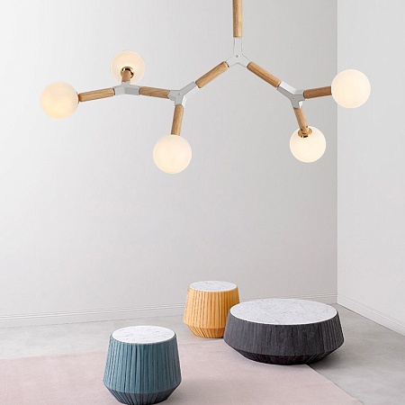 Подвесная Люстра Formula 6 Lamps Imperiumloft 140710-26 - фото