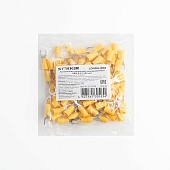 Наконечник вилочный изолированный НВИ 6-6, LD404-606 (упаковка 100 шт)