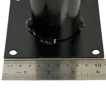 Опора металлическая h=2000мм d60мм, черный, ОМ 2,0, 51618 - фото