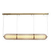 Светильник подвесной ST-Luce латунь/Шампань LED 1*37W 4000K SL6144.313.01
