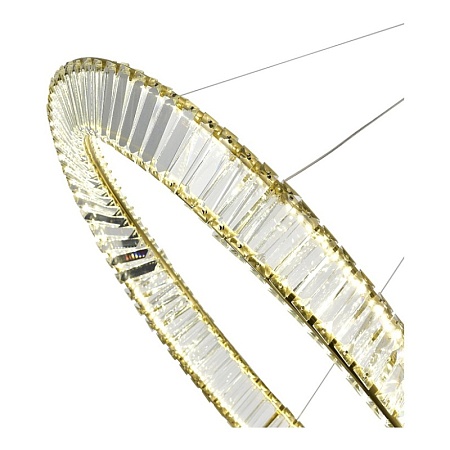 Светильник подвесной ST-Luce Латунь/Прозрачный LED 1*45W 4000K SL6204.311.01 - фото