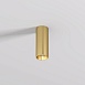 DK2615-SB Накладной светильник SHINE TUBE со светодиодом, D45*H115, IP20, 3000К, 7W, RA?90, сатинированная латунь, алюминий - фото