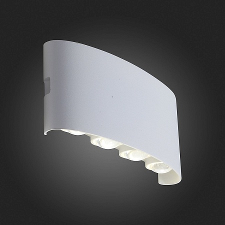 Светильник уличный настенный ST-Luce Белый кварцевый LED 8*1W 4000K SL089.501.08 - фото