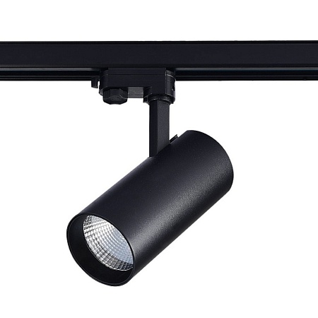 Св-к трек. Черный LED 1*40W 4000K 3 200Lm Ra>90 38° IP20 L190xW85xH265 165-265V ST661.446.40 - фото