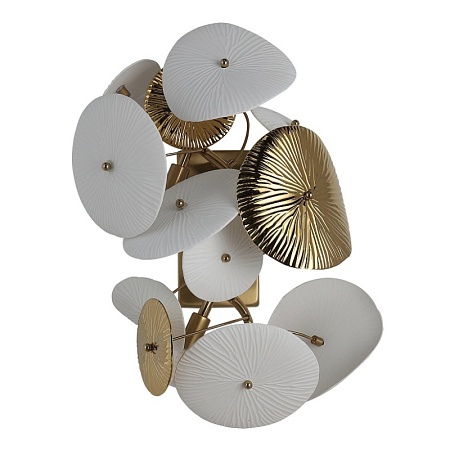 Светильник настенный ST-Luce Латунь/Белый G9 3*5W 4000K SL1518.301.03 - фото