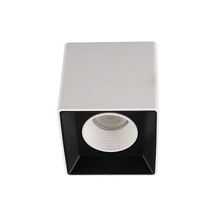 DK3080-WB+WH Светильник накладной IP 20, 10 Вт, GU5.3, LED, бело-черный/белый, пластик - фото