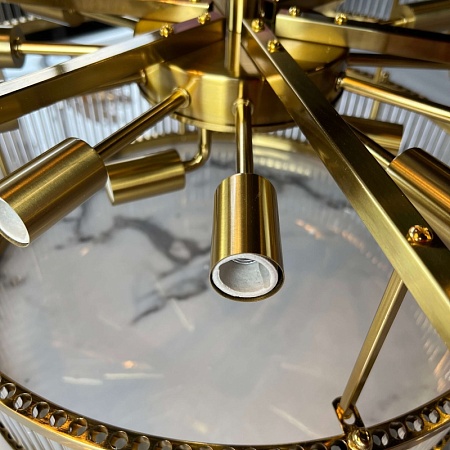 Люстра Rh Marais Round Chandelier D80 Imperiumloft 147903-22 - фото