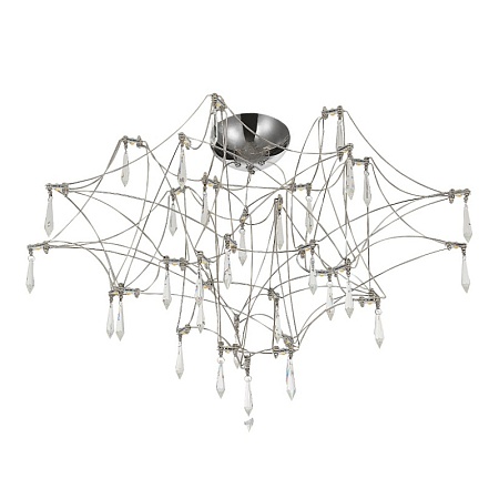 Светильник потолочный ST-Luce Хром/Прозрачный LED 78*0,35W 3000K SL6601.102.78 - фото