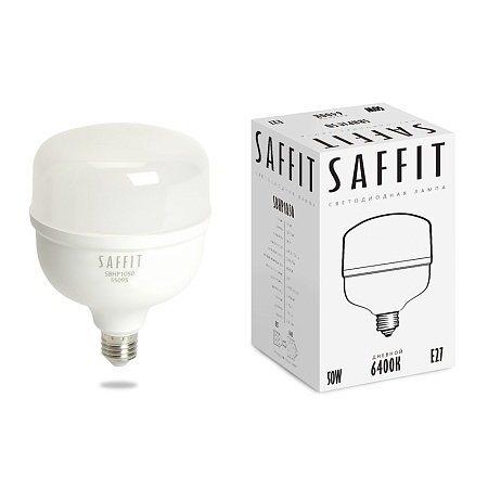 Лампа светодиодная SAFFIT SBHP1050 E27-E40 50W 230V 6400K - фото