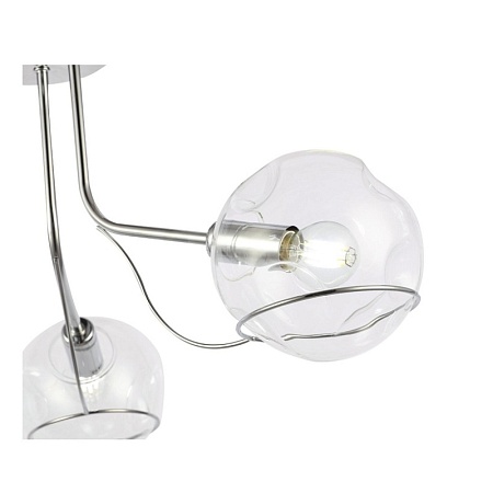 Светильник потолочный Хром/Прозрачный E14 3*40W SLE102502-03 - фото