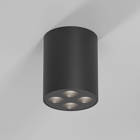 Светильник потолочный светодиодный Points 7W 4000K черный 25111/LED Elektrostandard - фото
