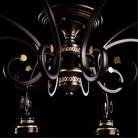 Потолочная люстра Arte Lamp GRAZIOSO A4577PL-8CK - фото