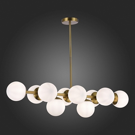 Светильник потолочный Золотистый/Белый E27 10*60W SLE1191-202-10 - фото