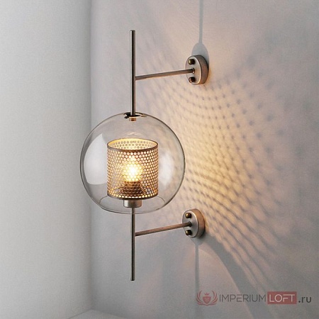 Настенный Светильник Catch Wall Ball L58 Brass Imperiumloft 189443-26 - фото