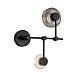 Светильник настенный ST-Luce Черный/Дымчатый, Прозрачный LED 2*3W 3000K SL6005.401.02 - фото