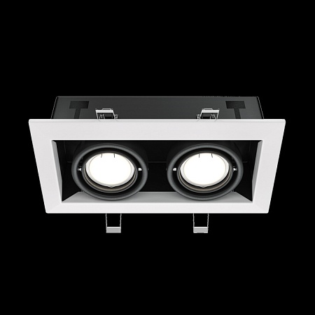 Встраиваемый светильник Technical Metal Modern DL008-2-02-W - фото