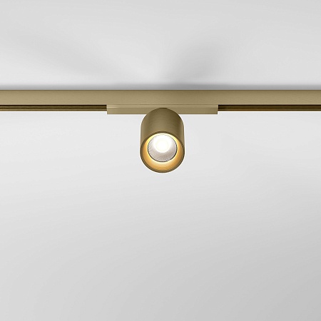 Brass Line Трековый светильник 10W 3000K латунь 85525/01 Elektrostandard - фото