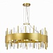 Люстра подвесная ST-Luce Матовое золото/Матовое золото,Прозрачный E14 16*40W SL1633.203.16 - фото