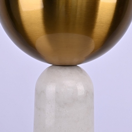 Настольная Лампа Marble Globe White Imperiumloft 168474-22 - фото