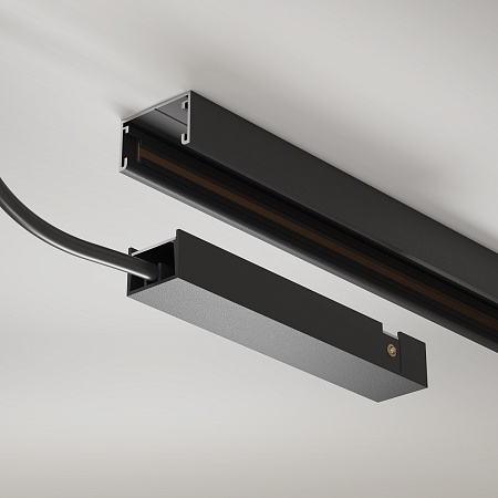 Трековая система Technical встраиваемая низковольтная (48 Вольт) чёрная 200x200 TS-R-200-TR176-1-3WTW-M-B