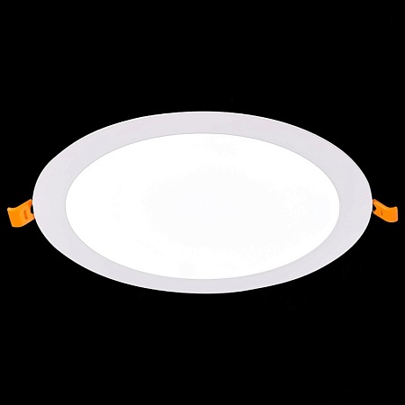 Св-к встр. Белый LED 1*18W 4000K 1 350Lm Ra80 110° IP20 D225xH8 90-265V ST209.548.18 - фото