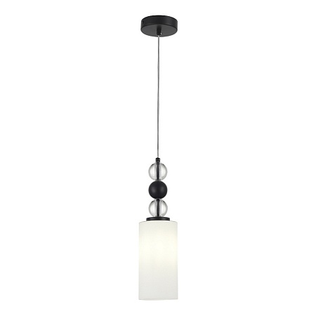 Светильник подвесной ST-Luce черный/белый E27 1*40W SL2003.403.01 - фото