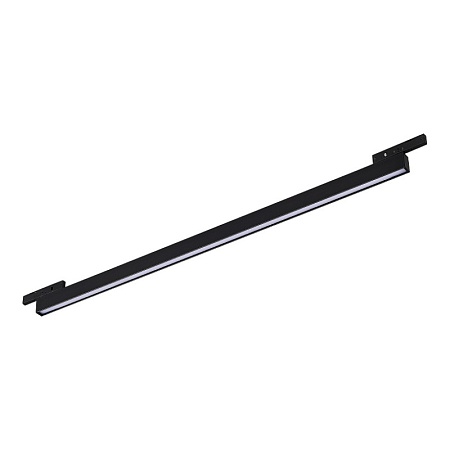 Магнитный трековый светильник Черный LED 1*12W 3000K 320Lm Ra>80 100° IP20 L450xW10xH18 ST665.436.12 - фото