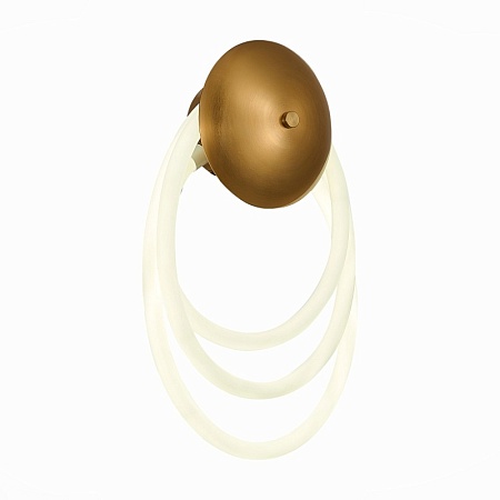 Светильник настенный ST-Luce Латунь/Белый LED 1*30W 4000K SL6102.311.30 - фото