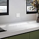 Рамка на 1 пост Slab (белый матовый) W0012961 - фото