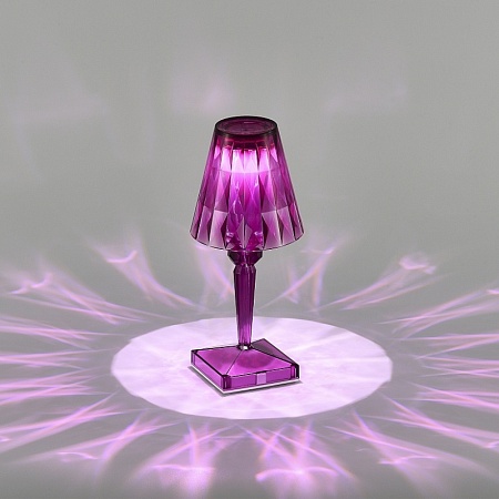 Прикроватная лампа ST-Luce Фиолетовый/Фиолетовый LED 1*2W 3000K - 6000K SL1010.704.01 - фото