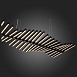 Люстра подвесная ST-Luce Черный/Черный, Белый LED 30*5W 3000-6000K SLD001.403.30 - фото