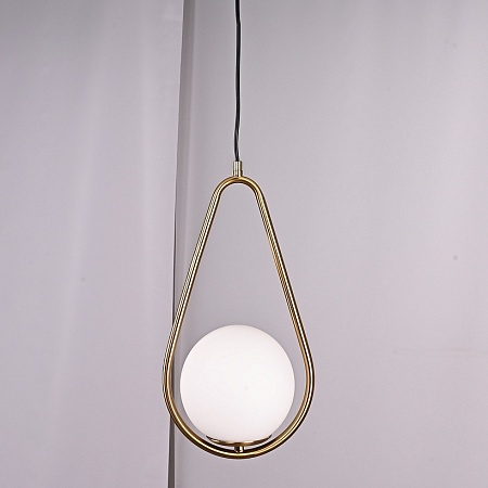 Подвесной Светильник Hoop Drop Brass Imperiumloft 213739-26 - фото