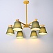 Потолочная Люстра На Штанге Natura A Green 6 Imperiumloft 177993-26 - фото