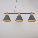 Реечный Подвесной Светильник Next Gray Imperiumloft 191620-26 - фото