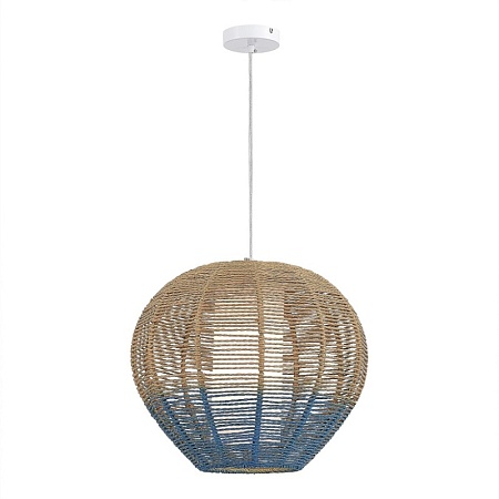Светильник подвесной ST-Luce Белый/Бежевый,Синий E27 1*40W SL1514.513.01 - фото