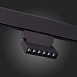 Магнитный трековый светильник Черный LED 1*6W 3000K 532Lm Ra>80 36° IP20 L120xW22xH134 ST362.436.06 - фото