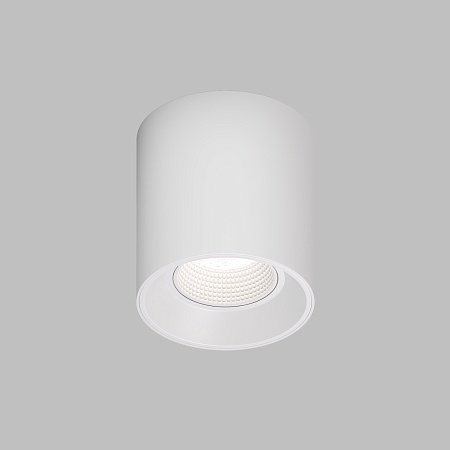 DK3090-WH Светильник накладной IP 20, 10 Вт, GU5.3, LED, белый/белый, пластик - фото