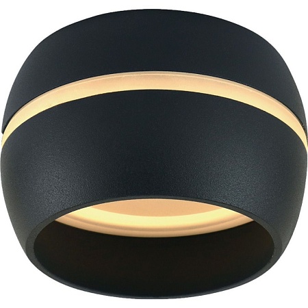 Светильник потолочный Feron HL356 12W, 230V, GX53, черный - фото