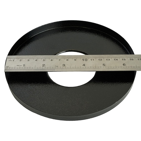 Опора металлическая h=2000мм d60мм, черный, ОМ 2,0, 51618 - фото