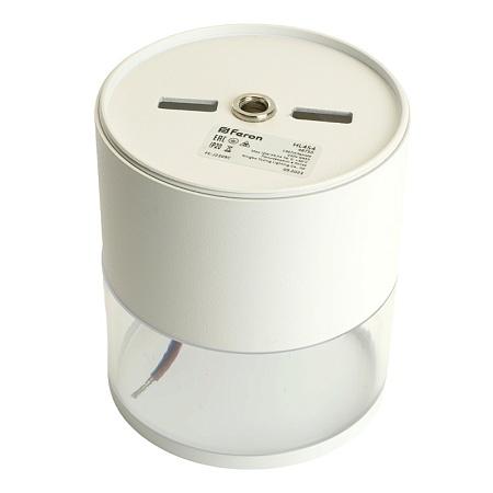 Светильник потолочный Feron HL454 HALO 12W, 230V, GX53, белый - фото