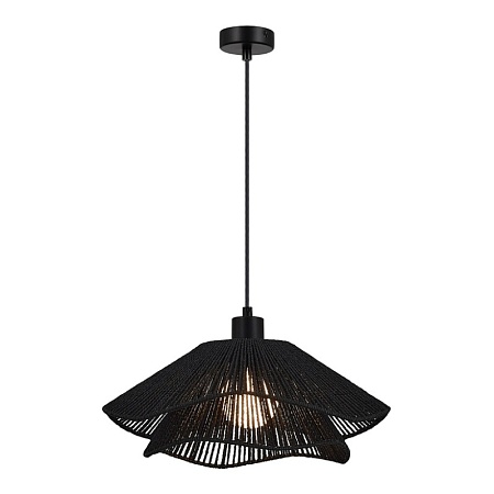 Светильник подвесной черный/черный E27 1*40W SLE6023-403-01 - фото